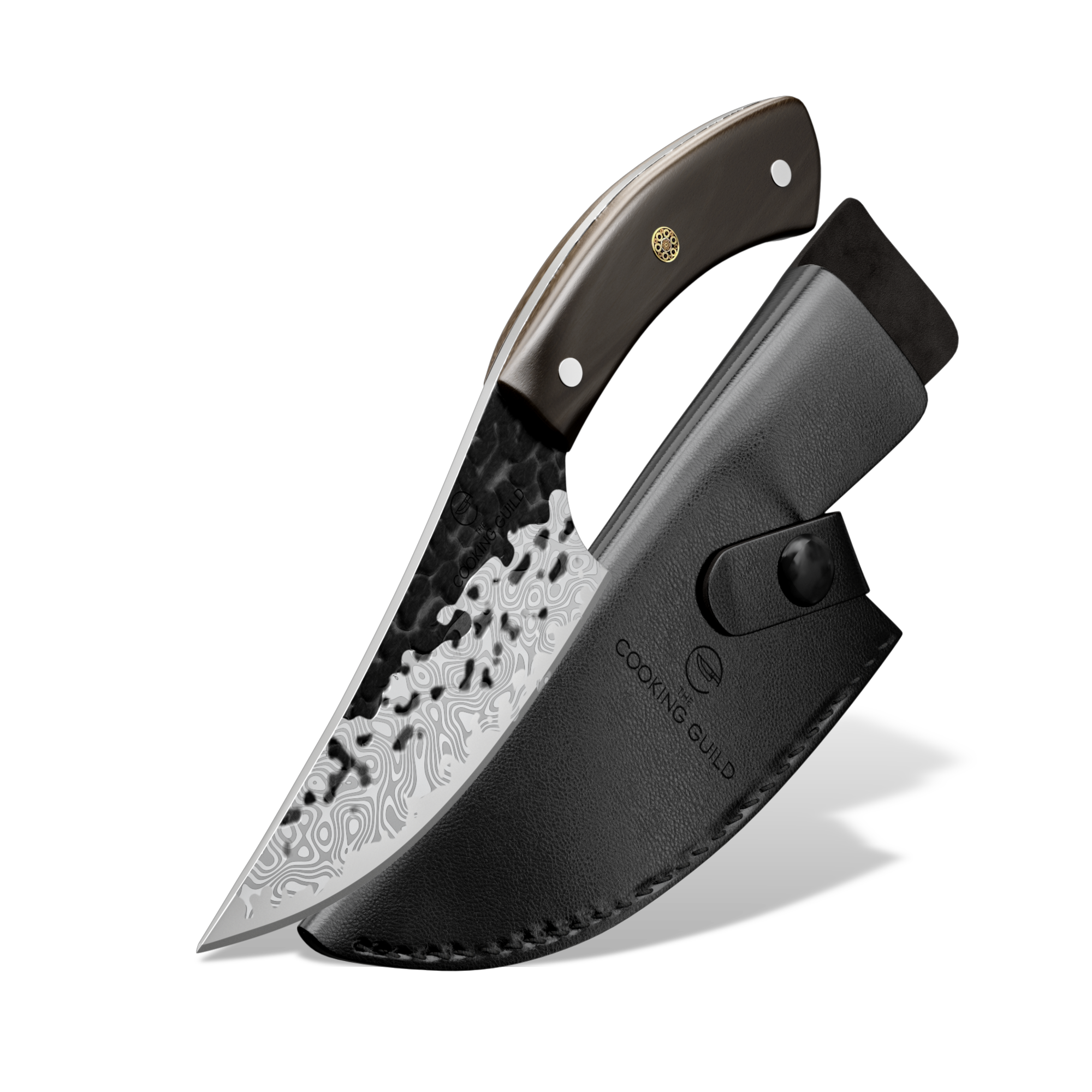 ONYX Damascus Steel Hanta – TheCookingGuild