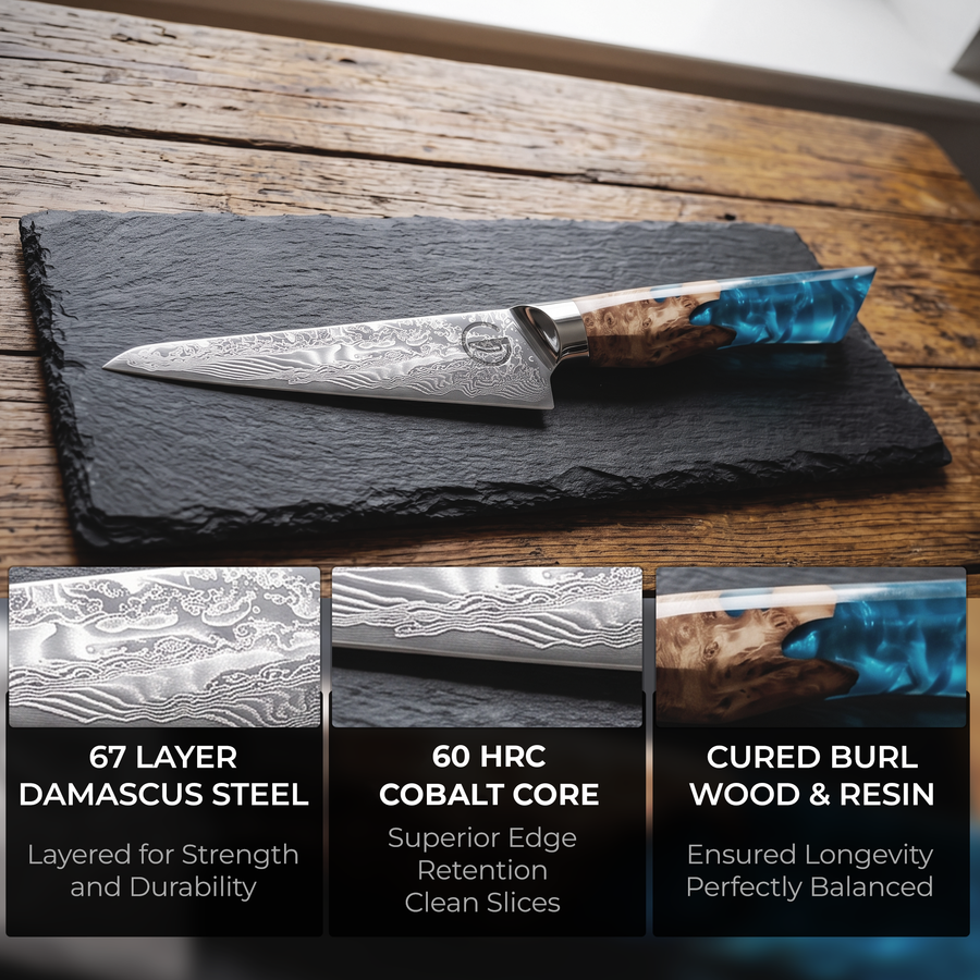 Feather Forge Sapphire 6" Utility