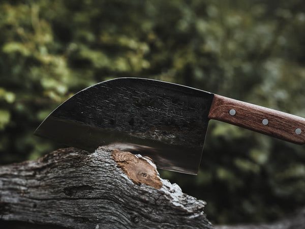 Knife Of The Month: Rustic Hand Forged Serbian Cleaver