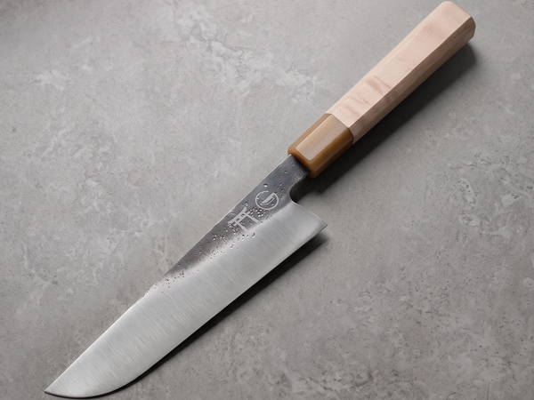 Santoku vs gyuto — Torii 8 inch gyuto knife, hand-forged high carbon steel