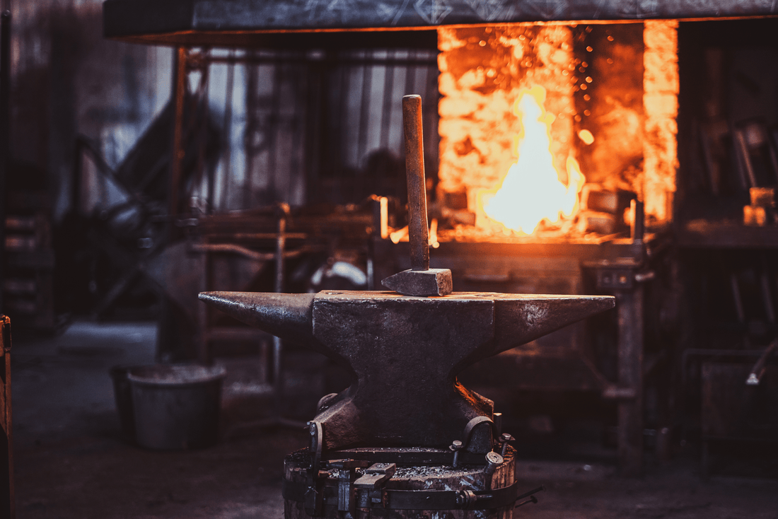 The Process Of Forging A Knife