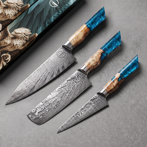 Feather Forge Sapphire Trio