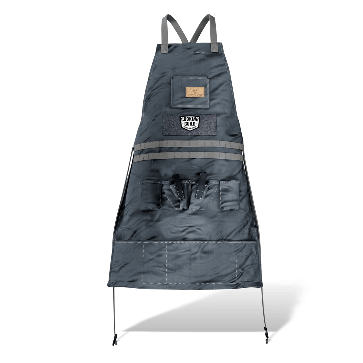 Charcoal  Cotton BBQ Utility Apron - TheCookingGuild