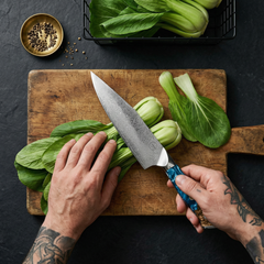 Nomad Damascus 8" Chef Knife