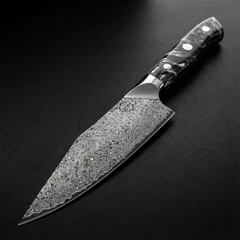 Nomad Blackout Damascus 8" Chef Knife