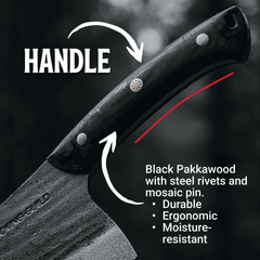 Kaiju 8" Bone Crusher Cleaver