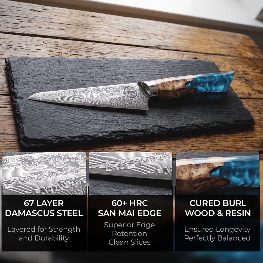 Feather Forge Sapphire 6" Utility