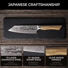 Feather Forge 7" Bunka