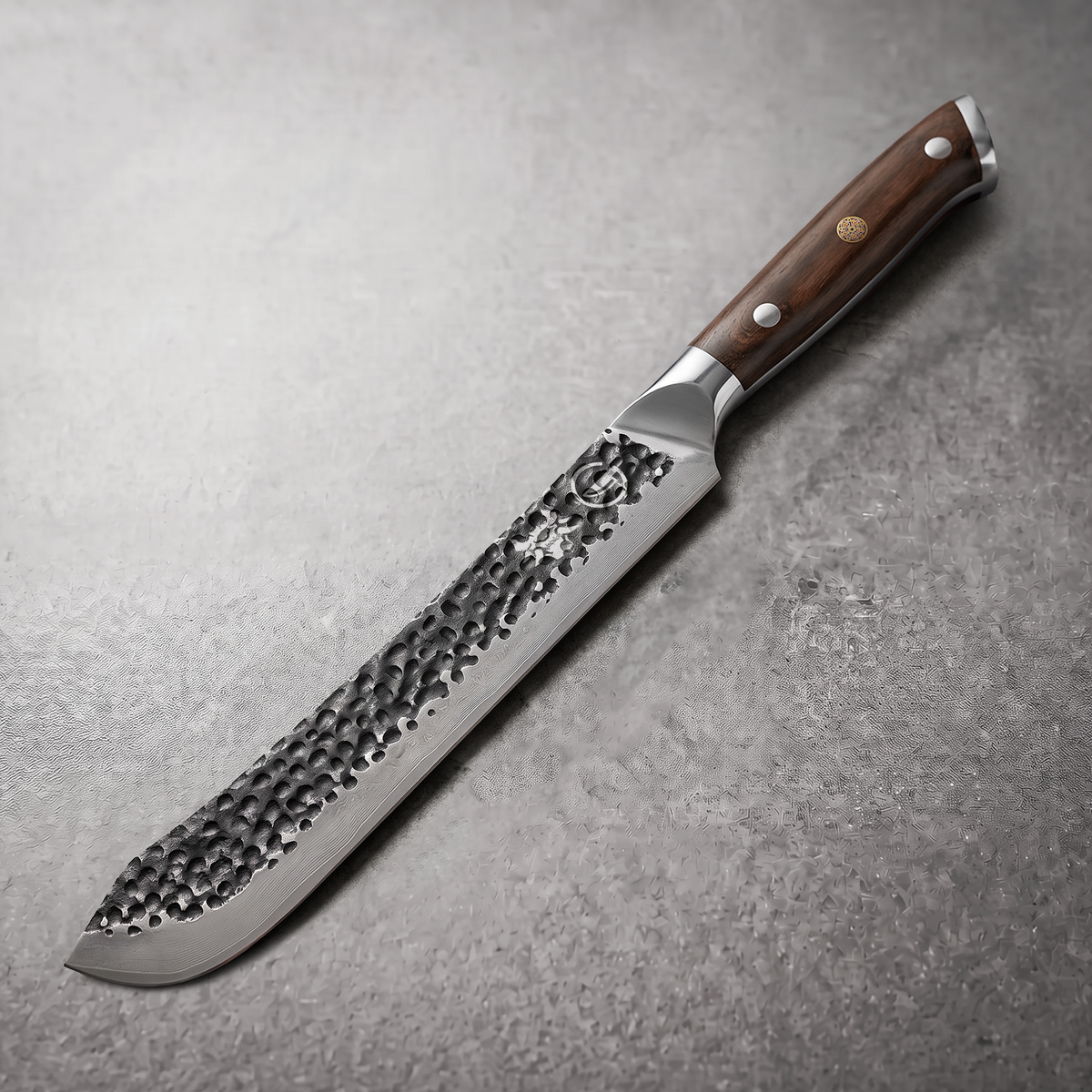 Damascus Dynasty 9.5" Butcher Knife