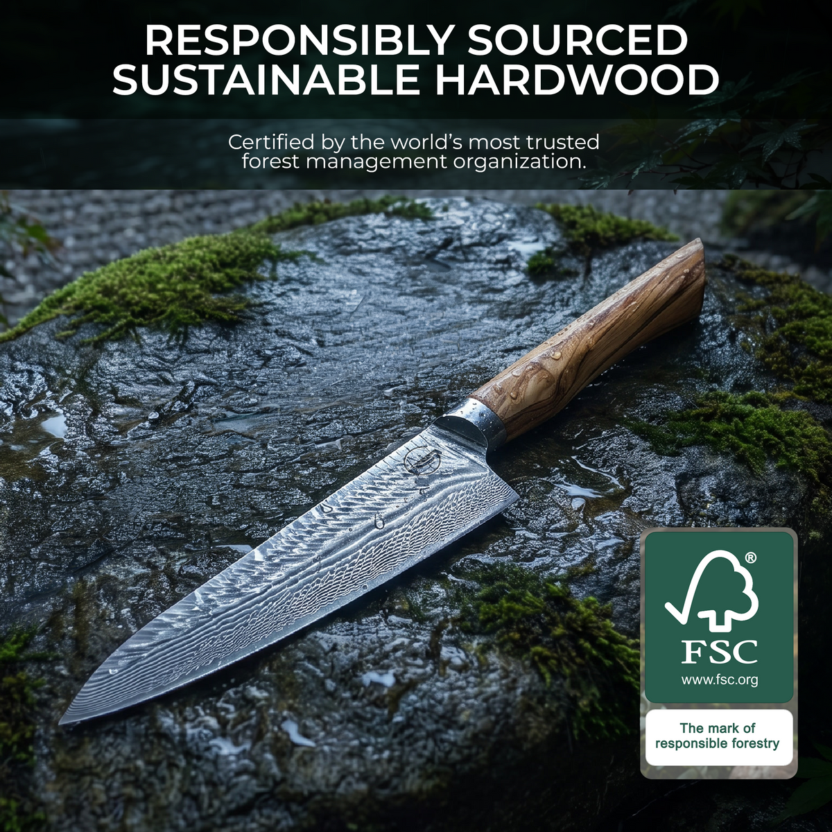 Feather Forge 8" Chef Knife