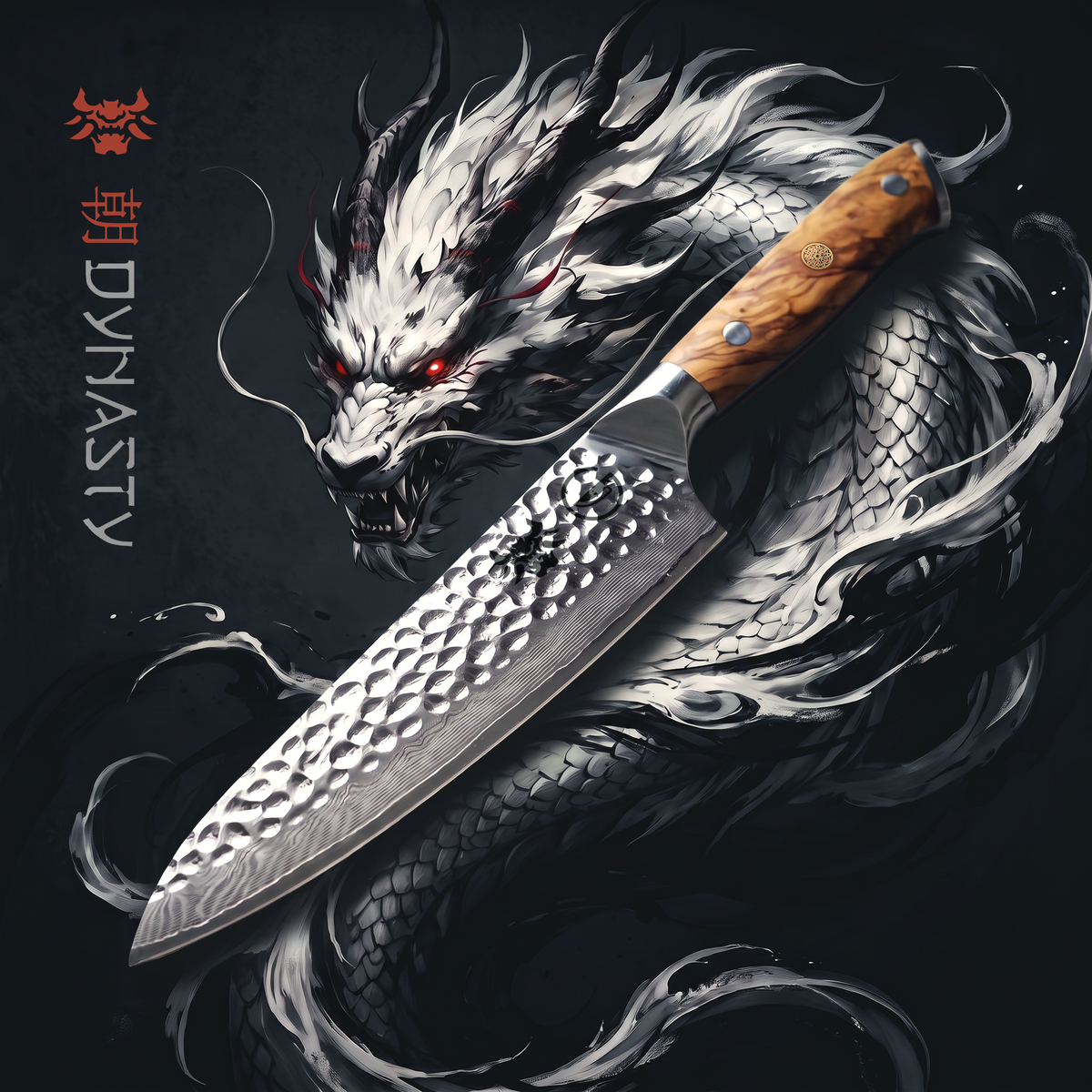 Silver Dynasty 8" Chef Knife - TheCookingGuild