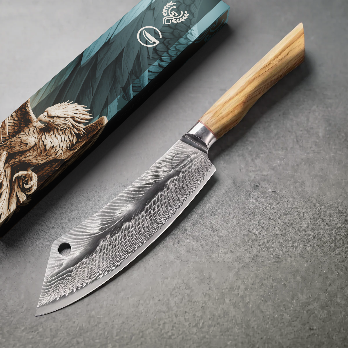 Feather Forge 8" Cleaver