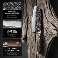 Damascus Dynasty 7.5" Cleaver