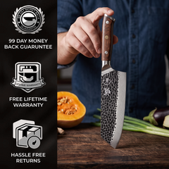 Damascus Dynasty 7.5" Cleaver