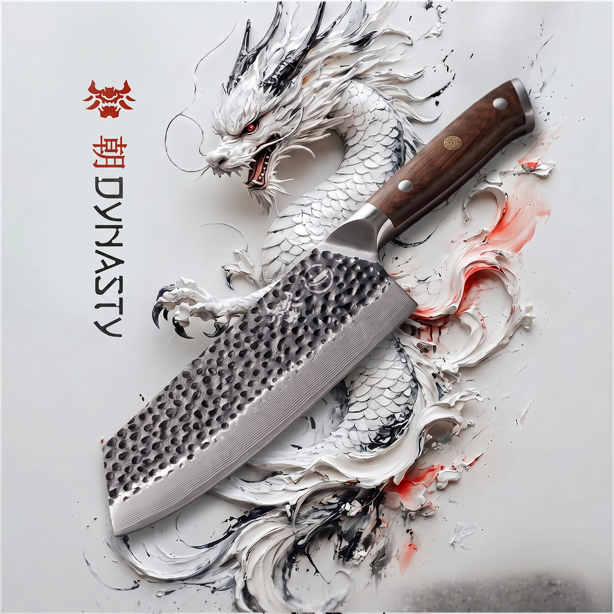 Damascus Dynasty 7.5" Cleaver