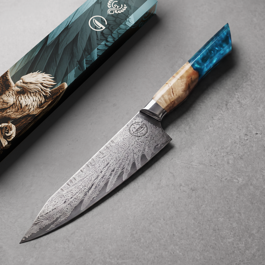 Feather Forge Sapphire 8" Chef Knife