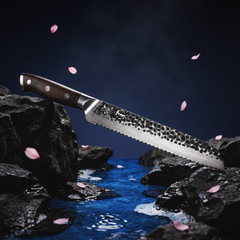 Damascus Dynasty 8" Bread Knife - TheCookingGuild
