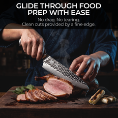 Damascus Dynasty 8" Chef Knife - TheCookingGuild