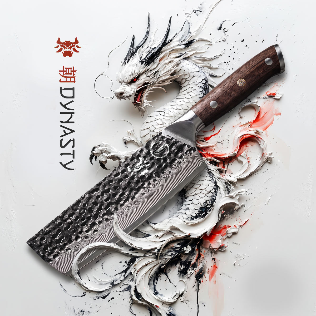 Damascus Dynasty 7" Nakiri Knife - TheCookingGuild