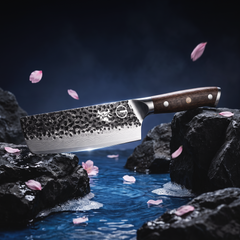 Damascus Dynasty 7" Nakiri Knife - TheCookingGuild