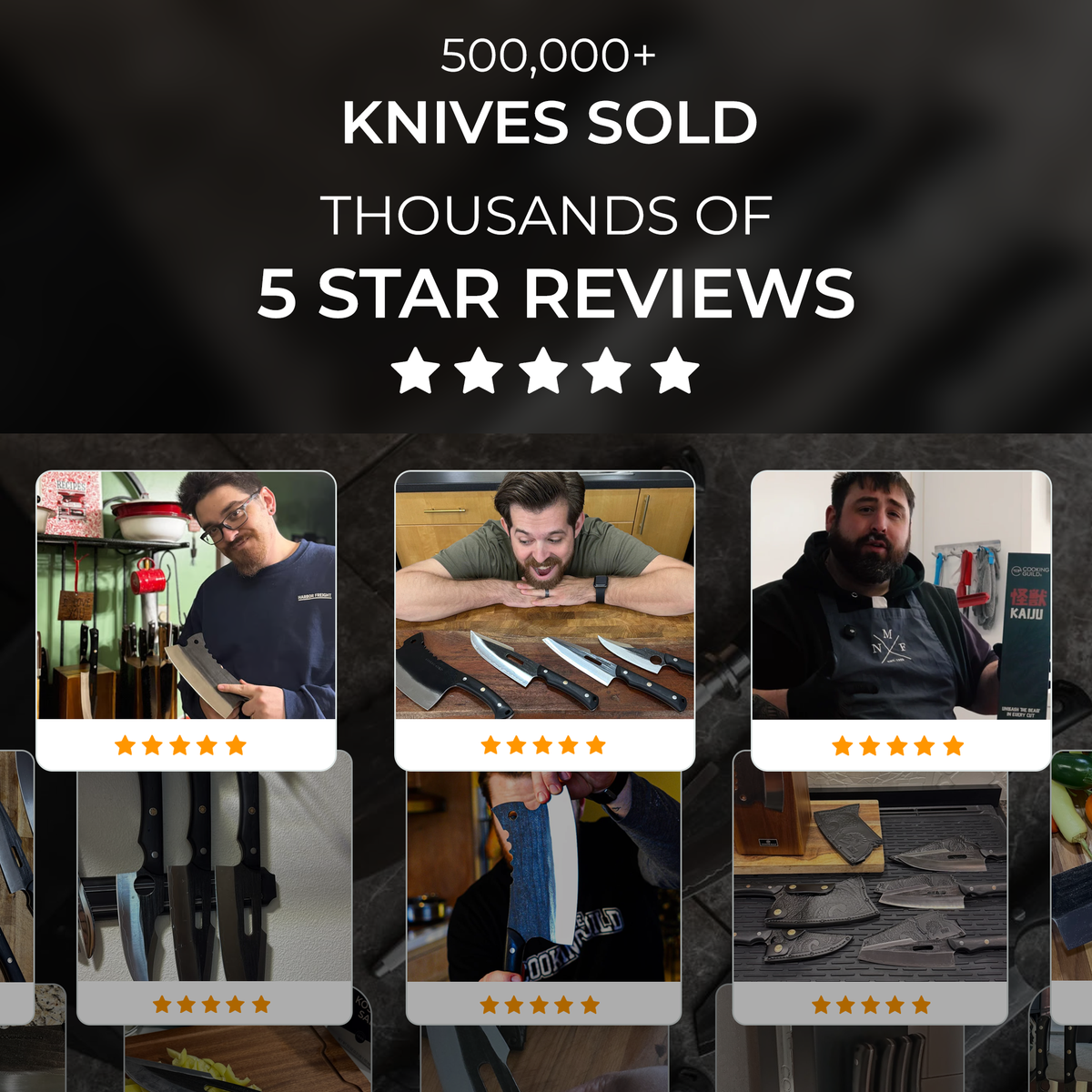 Kaiju 8" Bone Crusher Cleaver