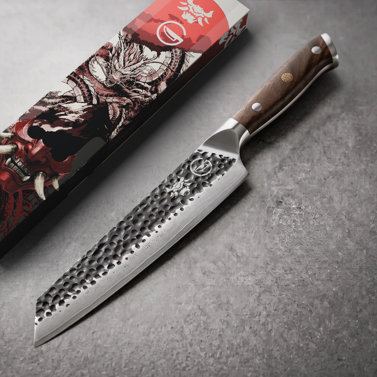 Damascus Dynasty 8" Kiritsuke