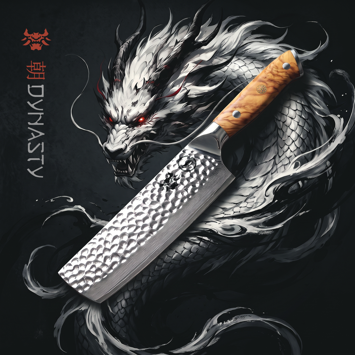 Silver Dynasty 7" Nakiri Knife - TheCookingGuild