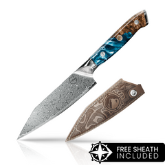 Nomad Damascus 5" Paring Knife