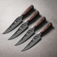 Damascus Dynasty 5" Steak Knives
