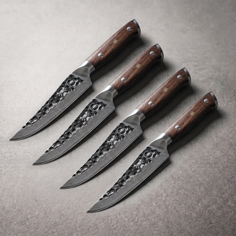 Damascus Dynasty 5" Steak Knives