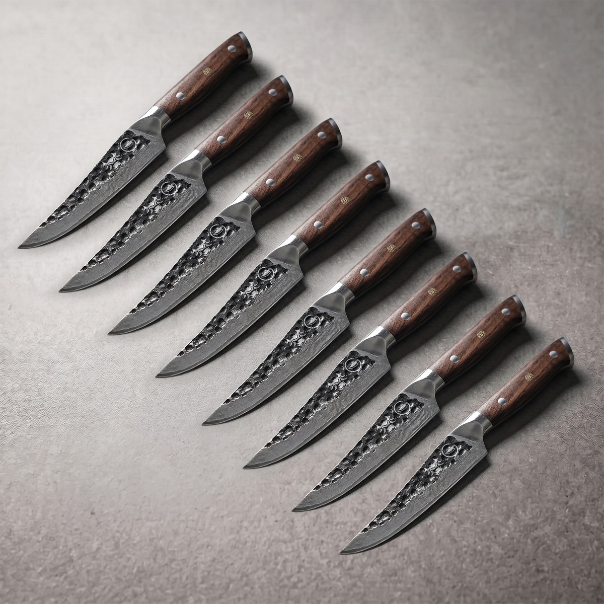 Damascus Dynasty 5" Steak Knives