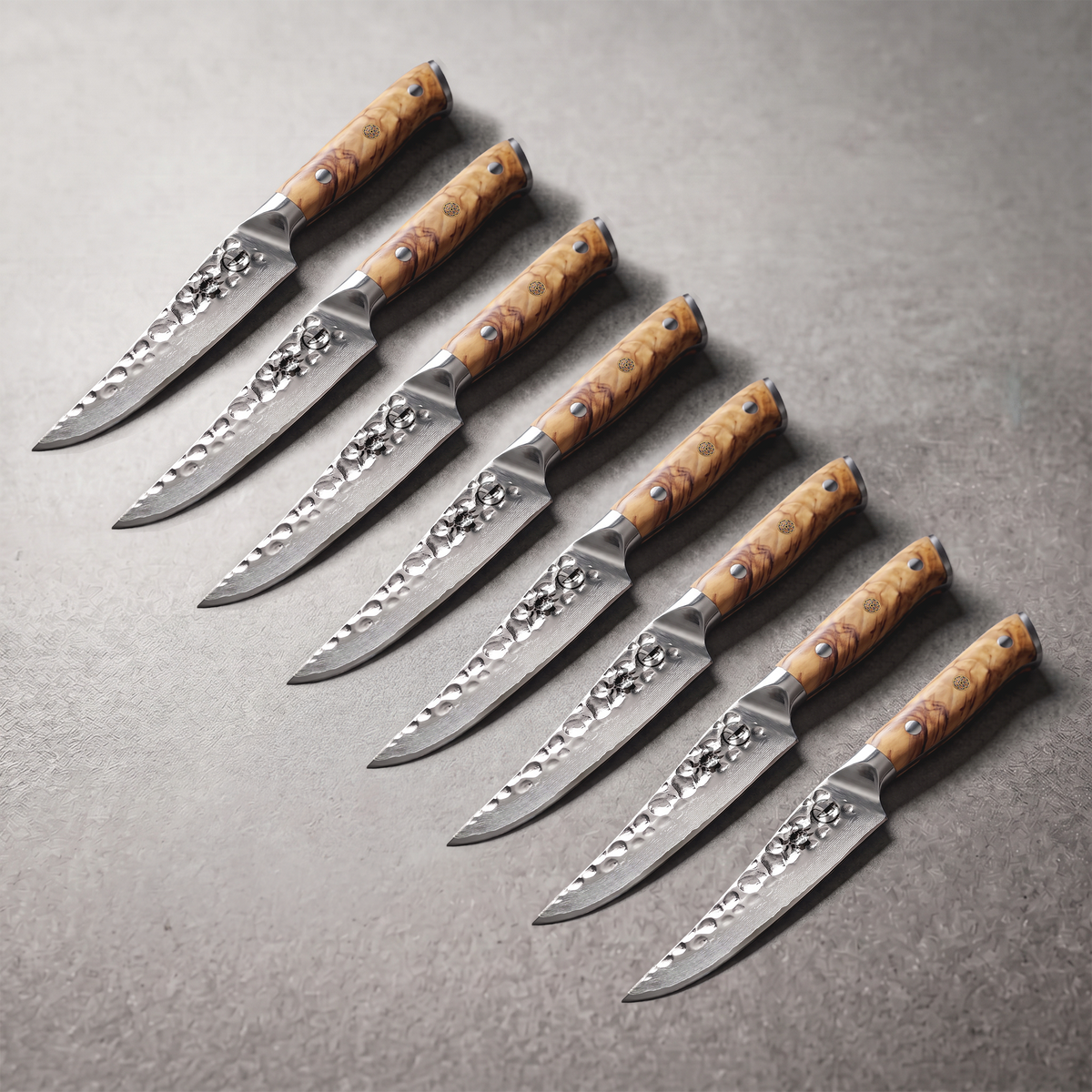 Silver Dynasty 5" Steak Knives