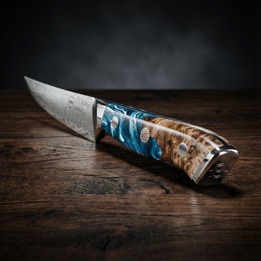 Nomad Damascus Steak Knife Set
