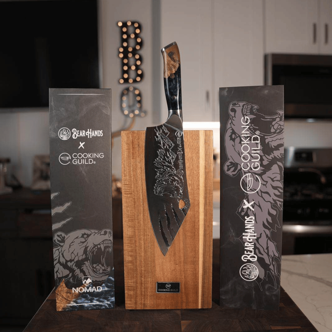 FoodWithBearHands Nomad San Mai Cleaver