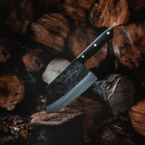 Hand Forged Kiri Cleaver - TheCookingGuild