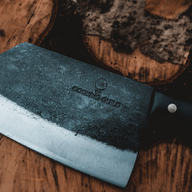 Hand Forged Kiri Cleaver - TheCookingGuild