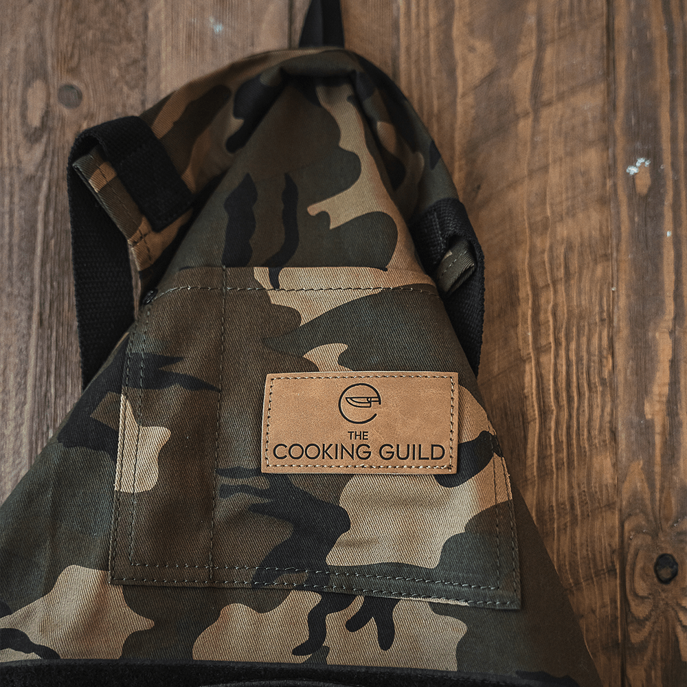 Camo Cotton BBQ Utility Apron - TheCookingGuild