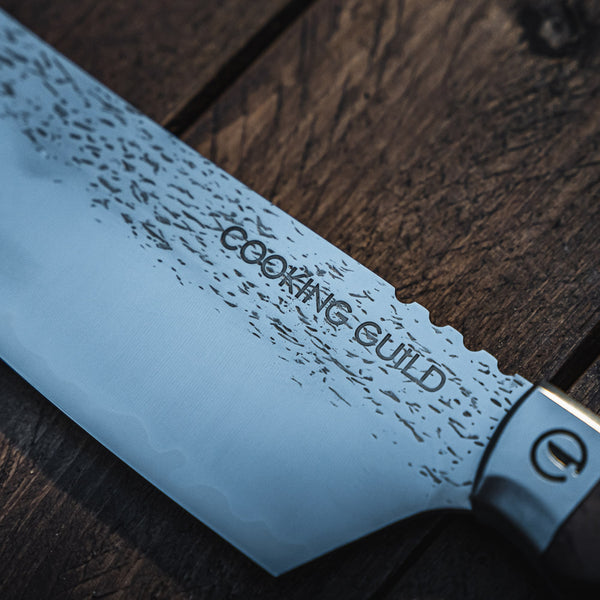 8" Grizzly Chef knife | Forged Japanese San Mai - TheCookingGuild