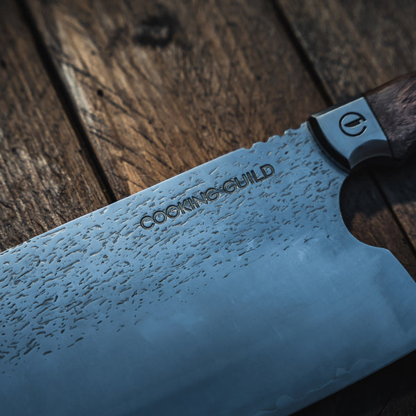 Grizzly Serbian Cleaver | Forged Japanese San Mai Steel - TheCookingGuild