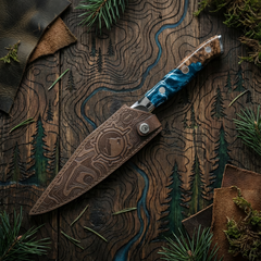Nomad Damascus 8" Chef Knife