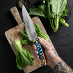 Nomad Damascus 8" Chef Knife