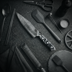 Nomad Blackout Damascus 8" Chef Knife