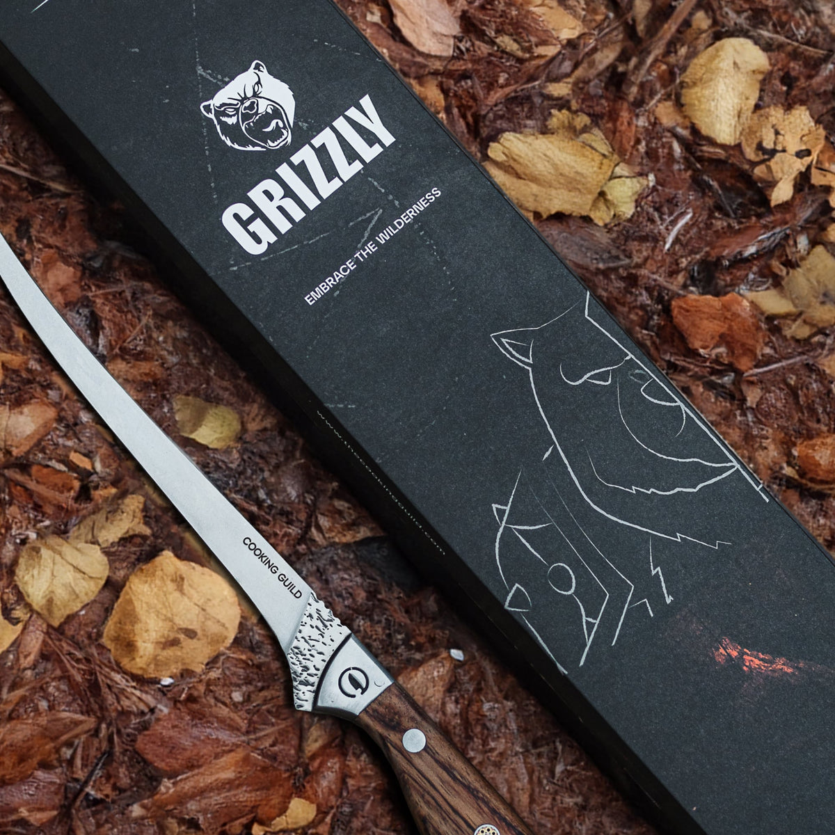 7" Grizzly Fillet | Forged Japanese San Mai Steel - TheCookingGuild