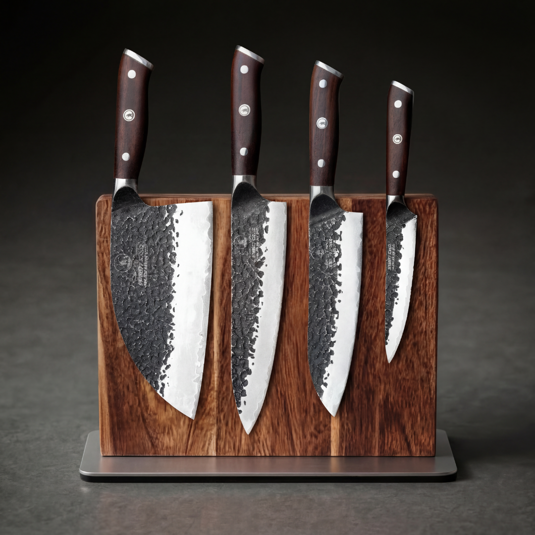 Acacia Knife Display Block