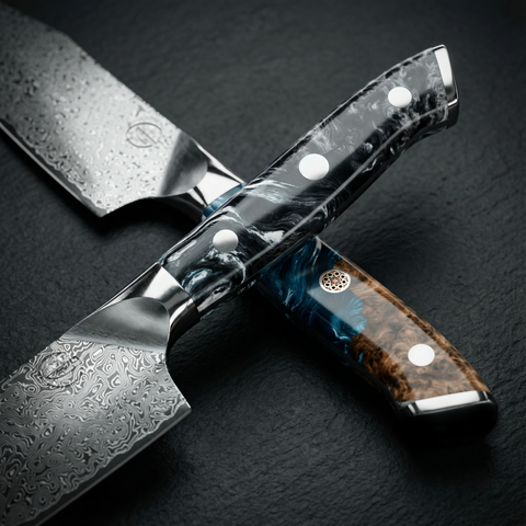 Nomad Twin Peaks Damascus Set