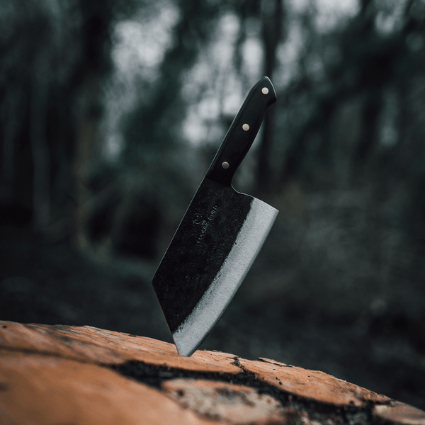 Hand Forged Kiri Cleaver - TheCookingGuild