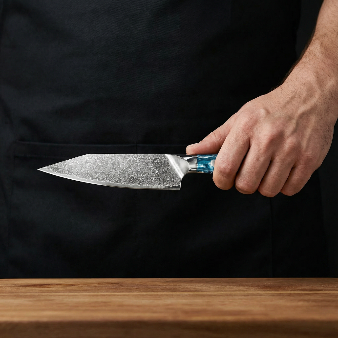 Nomad Damascus 5" Paring Knife