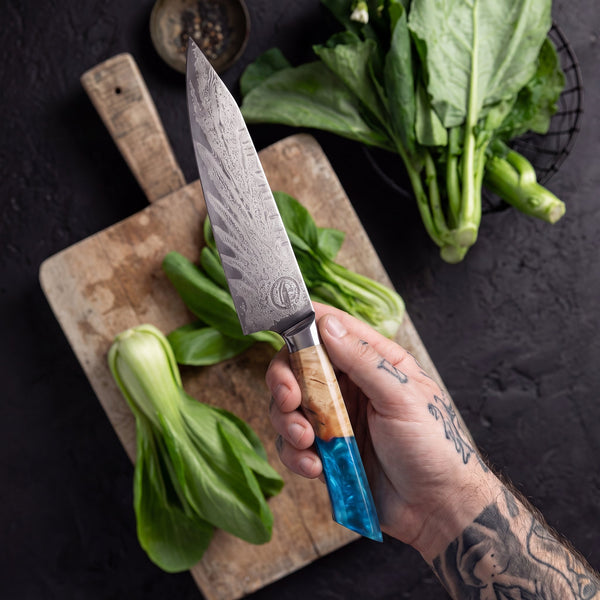 Feather Forge Sapphire 8" Chef Knife