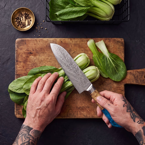 Feather Forge Sapphire 7" Santoku