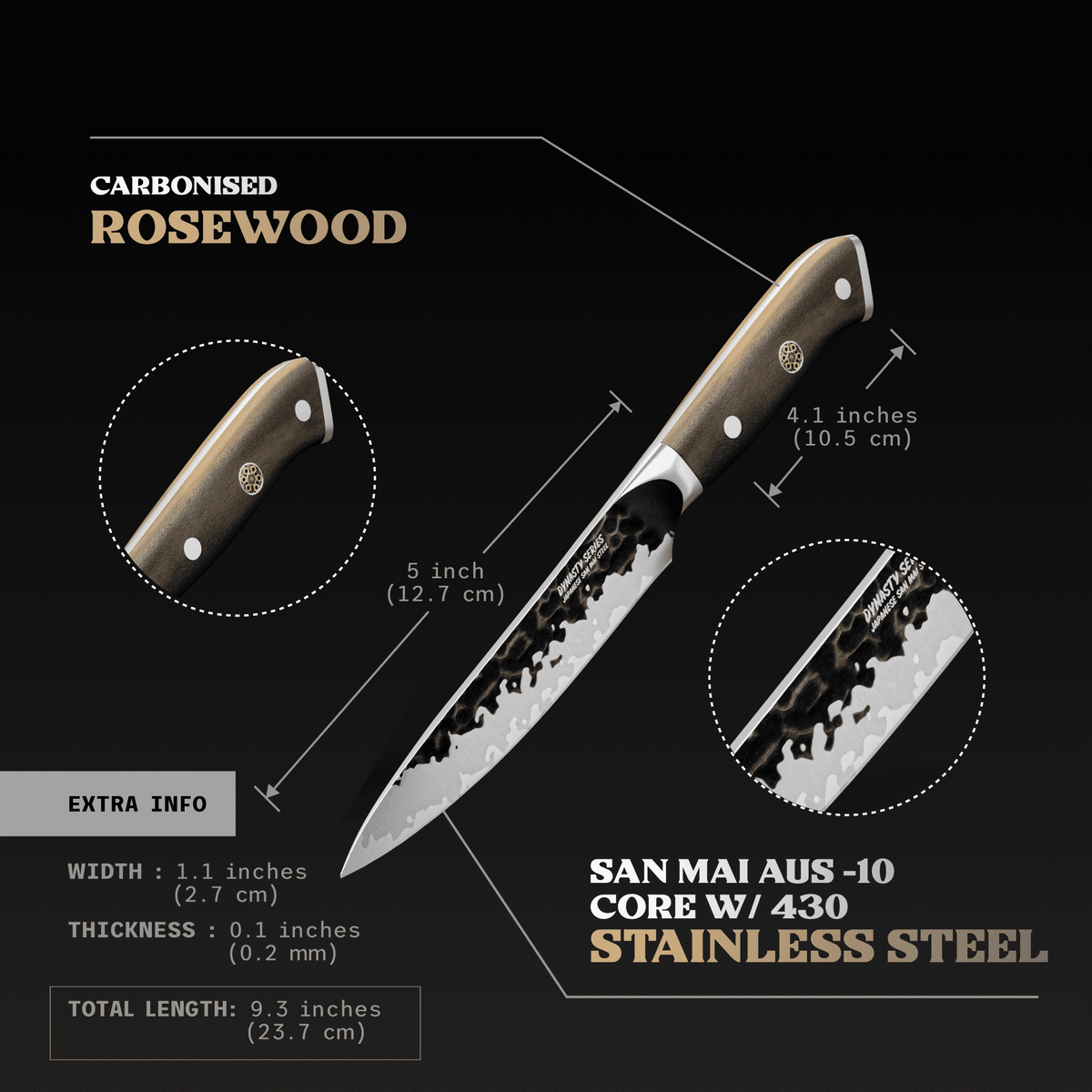 Dynasty Series Steak Knife Bundle